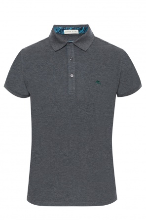 Polo with embroidered logo, zdjęcie 1 Polo with embroidered logo od Etro